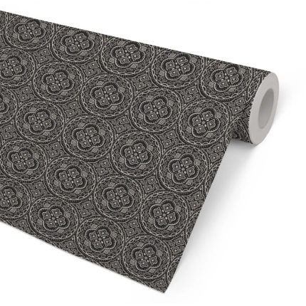 ØKONOM 57 CM "ORIENT ASPHALT OG SILVER " 7 KG. 154M