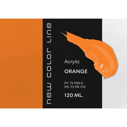 New Color Line 120 ml - Orange