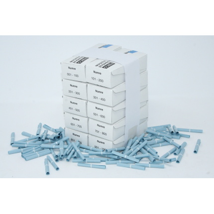 Tombolanumre 1-1000 - BLÅ