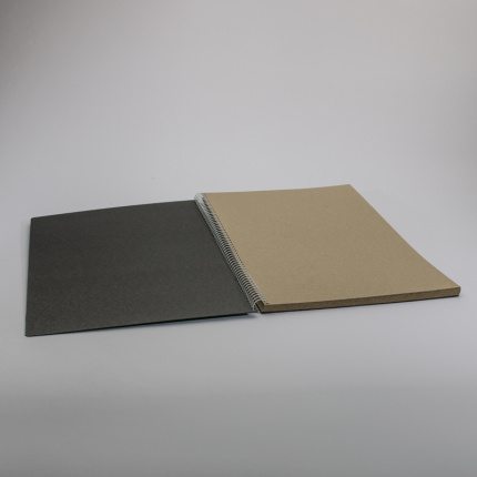 UDKLIP FOLIO - 17 GRÅ BLADE - 24,3 x 34,2CM