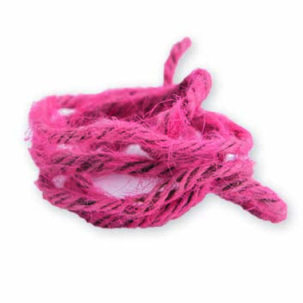 JUTE BÅND ROSA ØKO RL. 470 M (SKAFFEVARE)