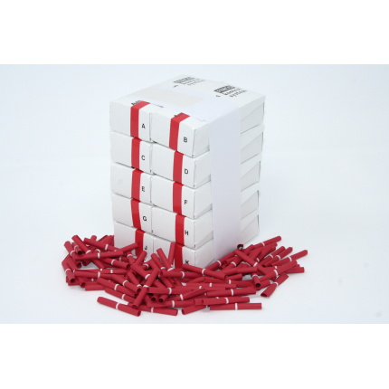 AMK. LOTTERI 1-100 RØD