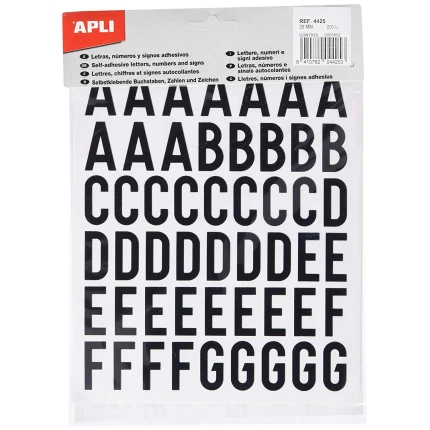 BOGSTAVER & TAL 10MM