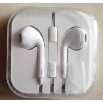 EARPHONE - HVID (JACK STIK) (SKAFFEVARE)