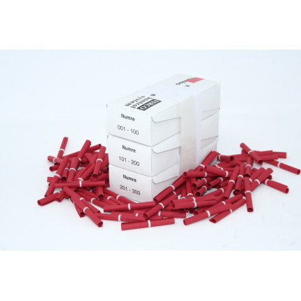 Tombolanumre 1-300 - RØD