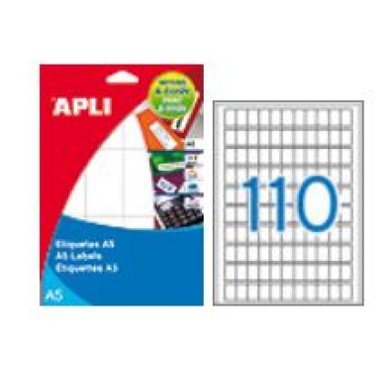 ETIKET 12 x 18 MM MAPPE A-5