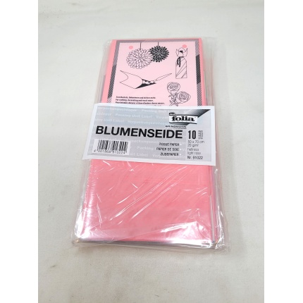 SILKEPAPIR ROSA 5 ARK 50X70CM 20G. (91022)