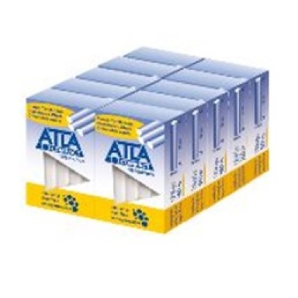 TAVLEKRIDT 10 STK. HVID