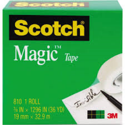 TAPE SCOTCH MAGIC 810-D - 19 X 33M