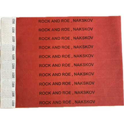 FESTTEGN TYSTAR - MED TRYK