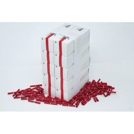 KINESISK. LOTTERI 1-200 RØD