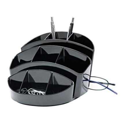 PENNEHOLDER SORT ROTONDO