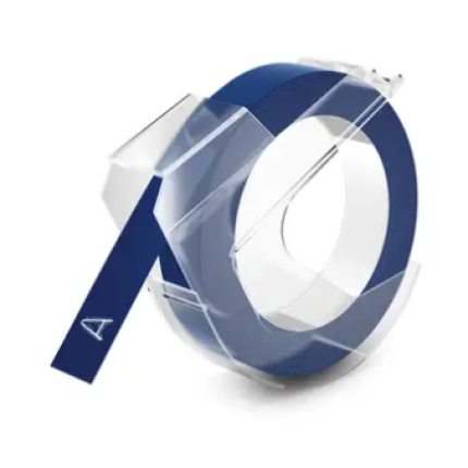 DYMO 3D TAPE, 9MM X 2M, BLÅ - 2 PK.