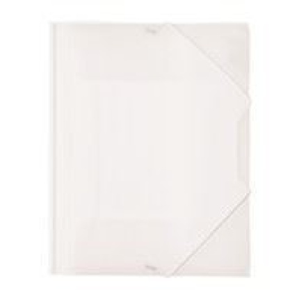 ELASTIKMAPPE I PP A4 - TRANSPARENT