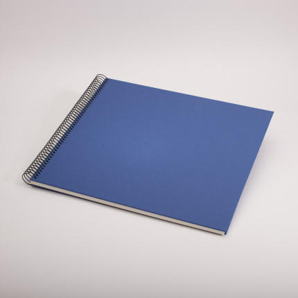 SPIRALALBUM 35X30CM OPAL BLÅ 40