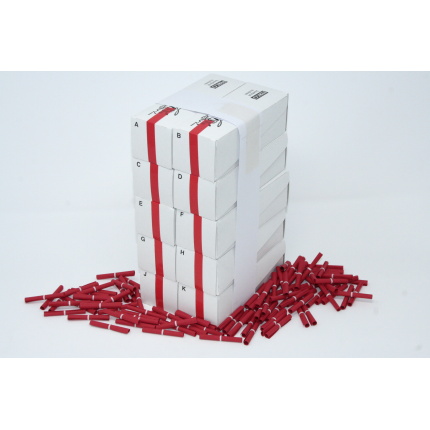 KINESISK. LOTTERI 1-200 RØD