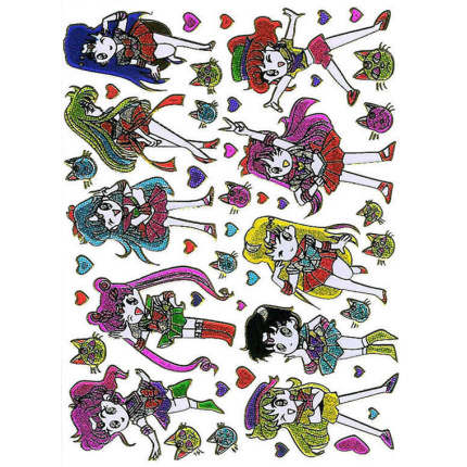 STICKERS DISCO GIRLS