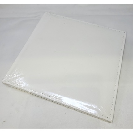 GÆSTEBOG/DAGBOG OFFWHITE  - 23x25