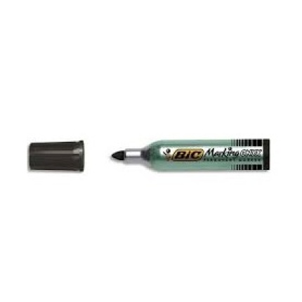BIC MARKER ONYX 1482 SORT 12  STK. (SKAFFEVARE)