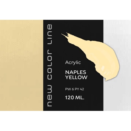 New Color Line 120 ml - Naples Yellow