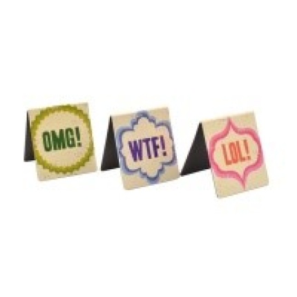 BOGMÆRKE MAGNETISK 3 ASS LOL