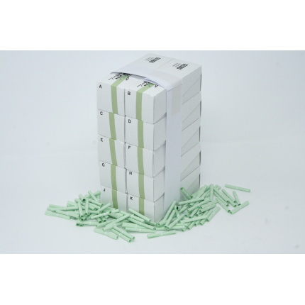 KINESISK. LOTTERI 1-200 LYS GRØN