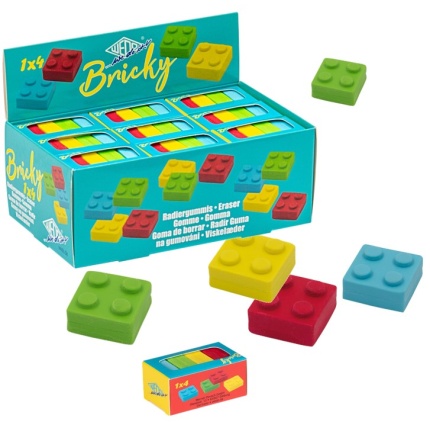 VISKELÆDER - KLODSER 4 PR. BOX - ASS. FARVER - 18 BOXE PR. DISPLAY