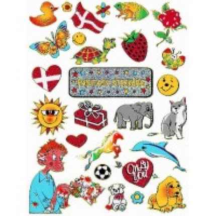 STICKERS FØDSELSDAG ASS MOTIVER