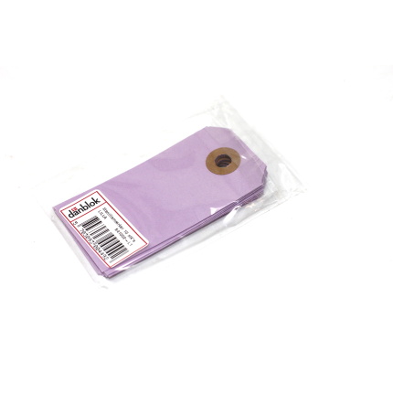 MANILLAMÆRKER A-2 40 x 80mm LILLA  10 STK PR. POSE