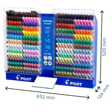 PILOT PINTOR DISPLAY 144 FINE + 144 MEDIUM