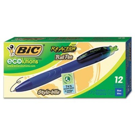 BIC ECOLUTIONS RE-ACTION 0,5 12 STK.