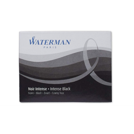 WATERMAN BLÆKPATRON SORT LANG (8)