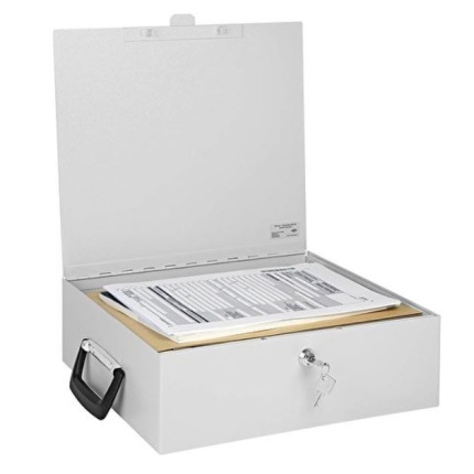 DOKUMENT BOKS A4 MED 2 NØGLER