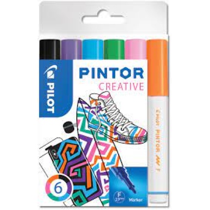 PILOT PINTOR  CREATIV - FINE 6STK