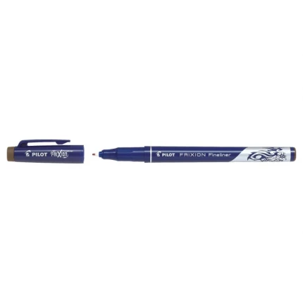 PILOT FRIXION FINELINER - BRUN