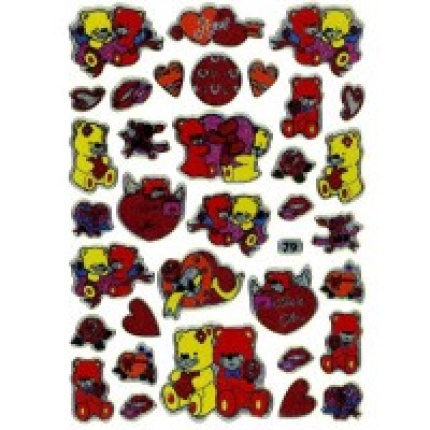 STICKERS BAMSER ASS MOTIVER