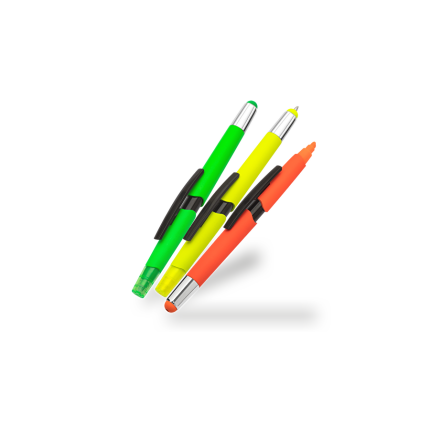 TOUCH BALL TEXTMARKER NEON 3 I 1 DISPLAY