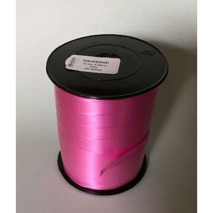 GAVEBÅND 10MM X 250M. PINK