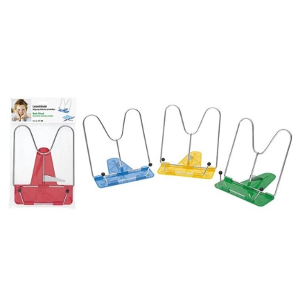 BOGSTATIV I KLAR PLAST ASS. FARVER