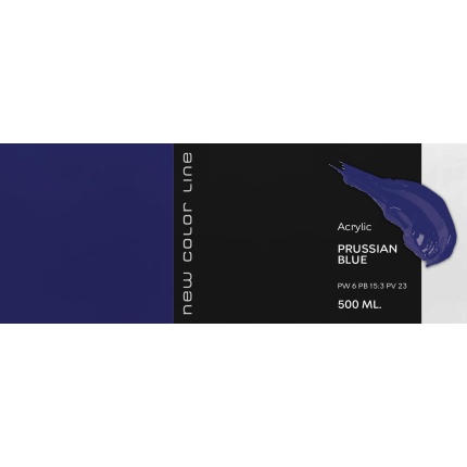 New Color Line 500 ml - Prussian Blue
