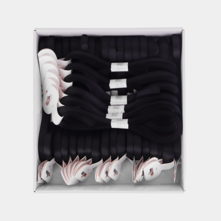 RIBBET BÅND 10MMX10M. SORT