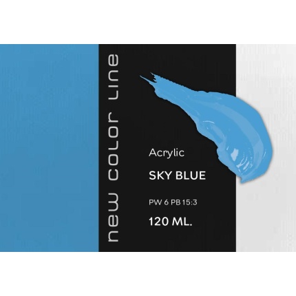 New Color Line 120 ml - Sky Blue