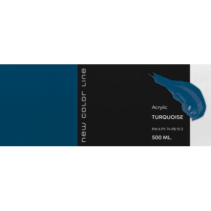 New Color Line 500 ml - Turquoise