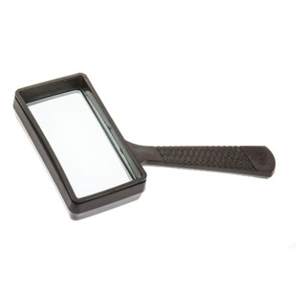 LUP/LÆSEGLAS 50 X 100 MM FIRKANTET X 2,5