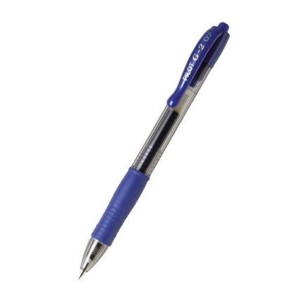 PILOT BLISTER G-2 07X1 BLÅ