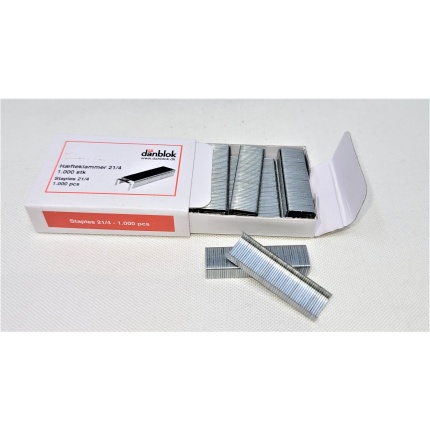 HÆFTEKLAMMER 21/4  1.000STK JOLLY/ ZENITH