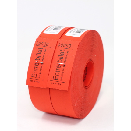 ENTREBILLETTER 54 - RØD