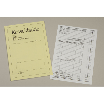 KASSEKLADDE GF 2014 140X205MM 32 BLADE