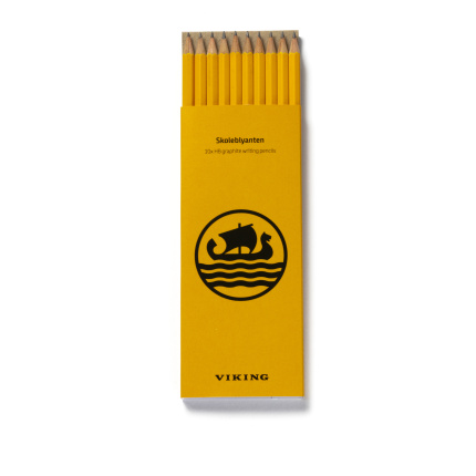 BLYANTER - VIKING SKOLEBLYANT 029-2 GUL (10 STK.)
