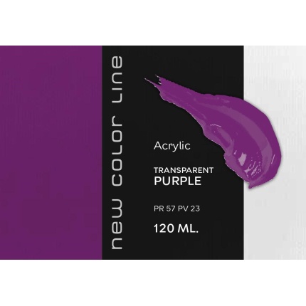 New Color Line 120 ml - Transparent Purple